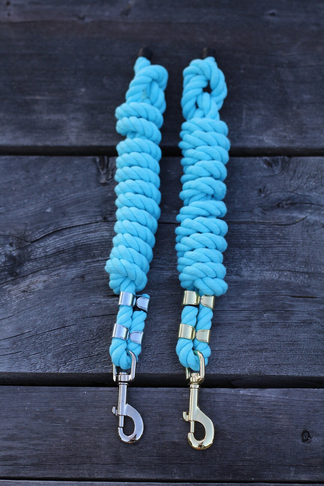 Horse Lead Rope 1/2 Inch X 6 Foot Length Light Blue Etsy