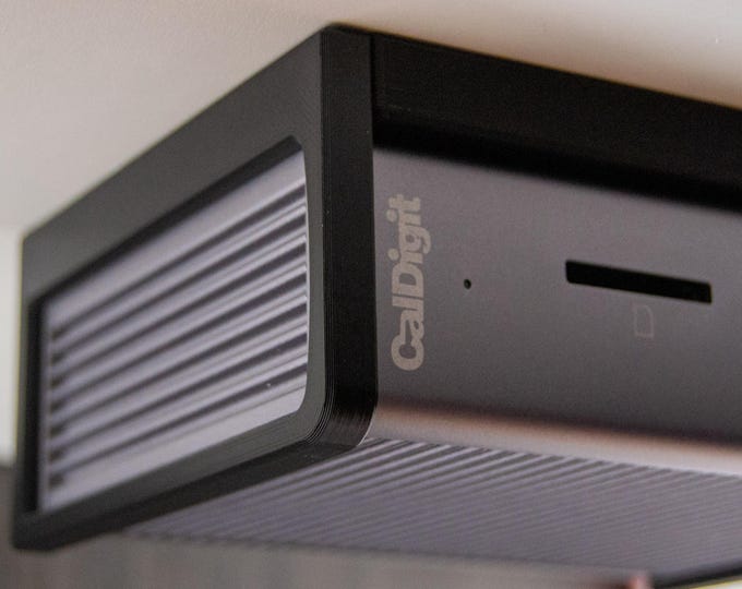 Under Desk or Wall Mount for Caldigit TS3 Plus Dock With Mounting ...