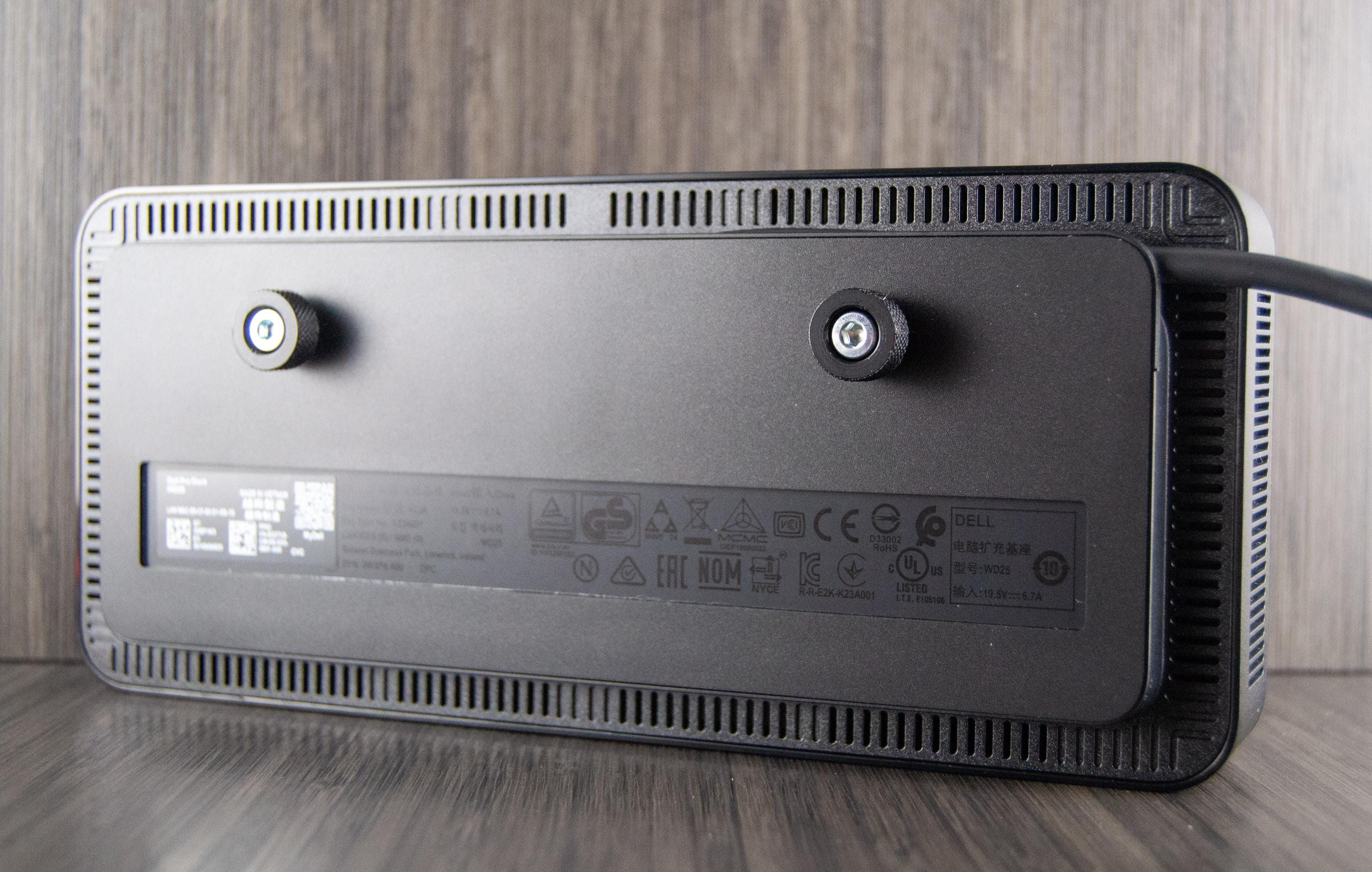 Dell WD25 / SD25 / SD25TB4 / SD25TB5 ドック用マウント - デスク下 