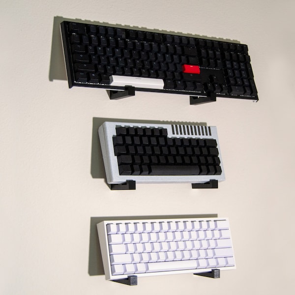 Wall Mounted Mechanical Keyboard Display Stand