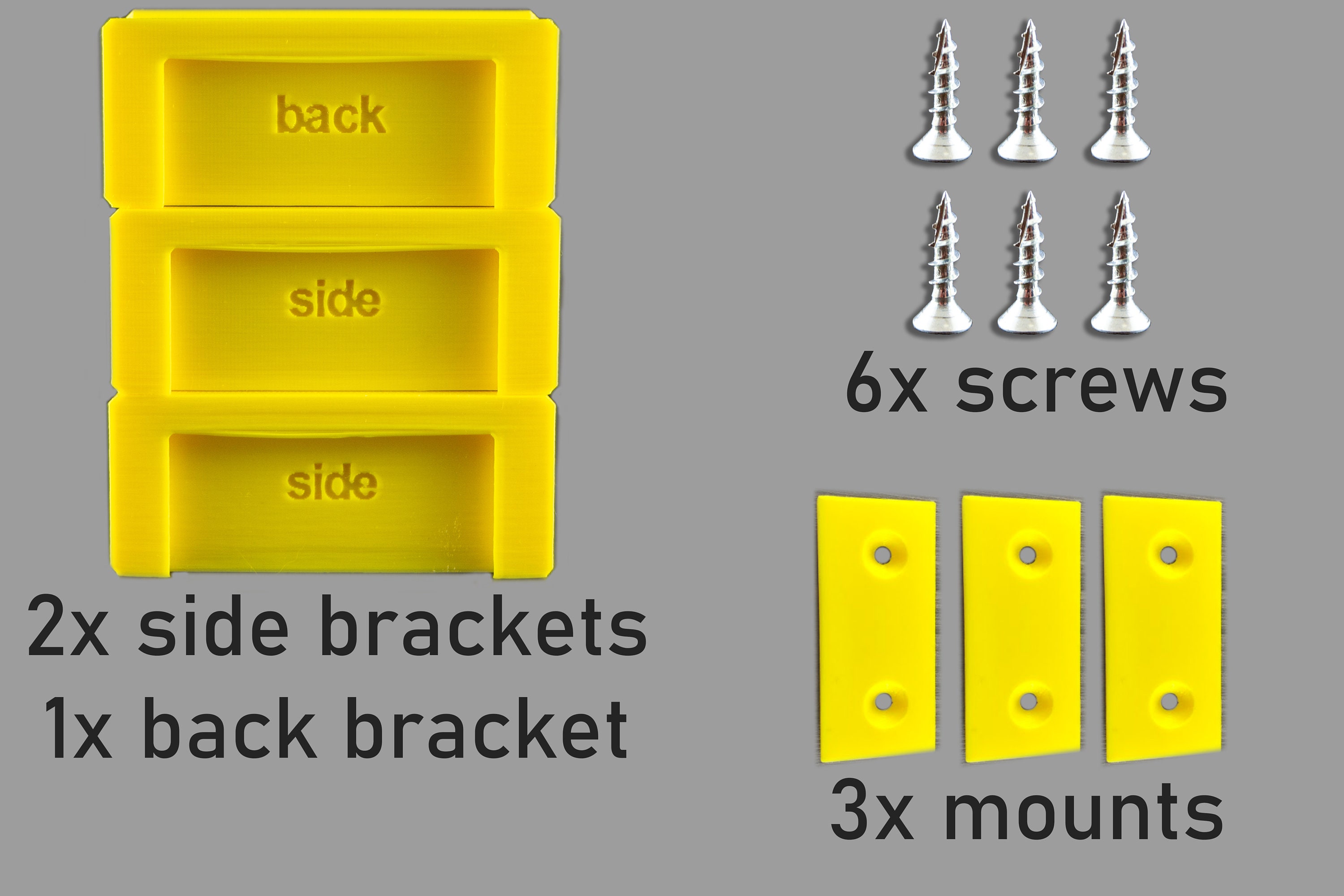 Laptop Under Desk Mount Hidden Screws With Foam Protection Etsy Australia