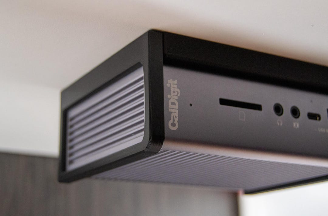 Caldigit TS3+ Dock Mount: Under Desk Organizer - Etsy