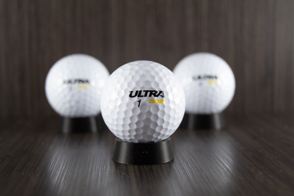 Golf Ball Display Stand Holder for Desk Set of 3 Etsy