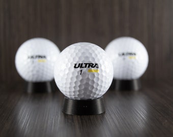 Golf Ball Display Stand Holder for Desk - Set of 3