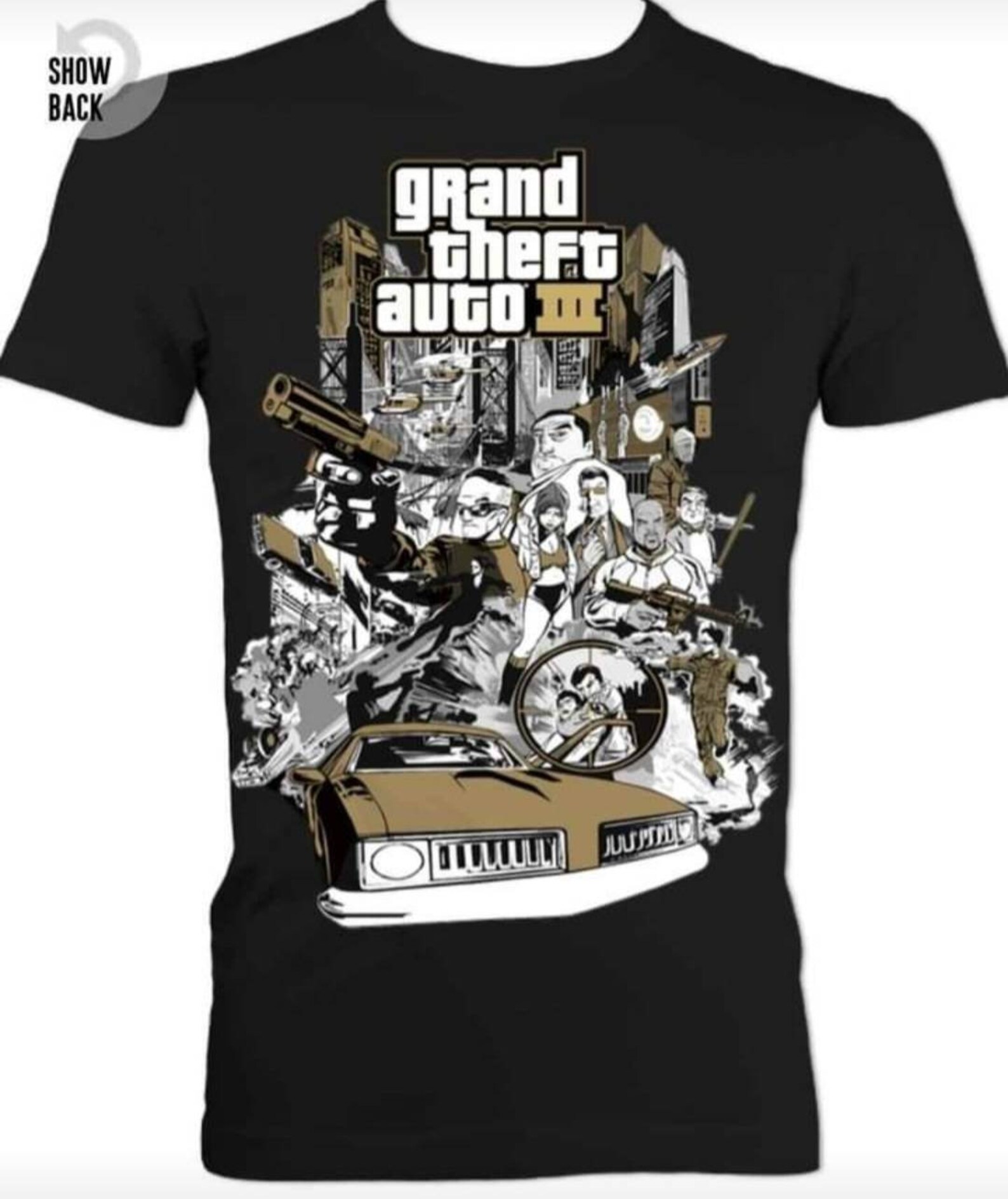 Grand Theft Auto heavyweight tshirts Etsy
