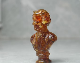 Frederic Chopin Bust - Baltic Amber