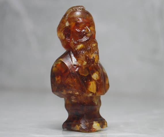 Johannes Brahms - Baltic Amber Bust