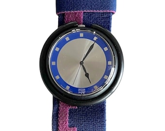 Vintage Pop-swatch MEEEOW PWK156 From 1992 - New Battery  display picture 1