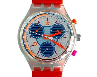 春のコレクション Swatch 1994 Vintage Chrono Mint Unworn - SCG103 INSPYRAL 時計