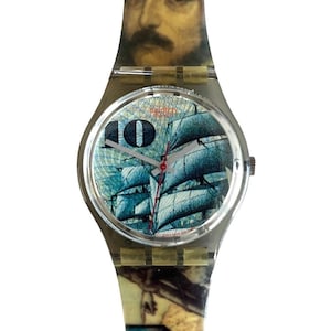 Jahrgang 1991 Swatch Gent MARK GM106 – ungetragener, neuwertiger Zustand – läuft mit frischer Batterie – 34 mm Durchmesser
