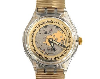 スウォッチ　ゴールド swatch - Swatch スウォッチ ゴールド 腕時計 メンズ スイス