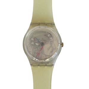 Vasco de Castelbajac 🖤 | Swatch “ticking brain” limited
