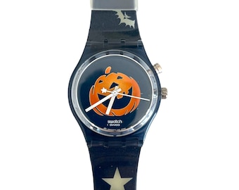 NEW in Box Vintage 1998 Swatch Special HAPPY HALLOWEEN GZS30 100 