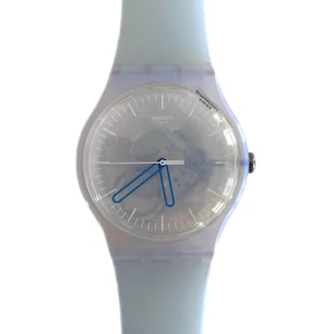 Swatch New Gent FLOWERSCREEN SUOK154 – neuwertiger, ungetragener Zustand – läuft mit neuer Batterie – 41 mm – neu im Karton
