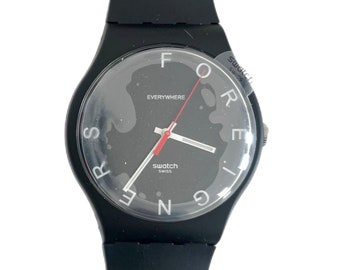 Rare 1987 Swatch X-rated GB406 Unworn Vintage Watch - New in
