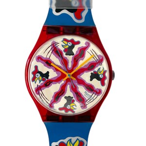 Maxi Swatch Watch Wall Clock - Etsy