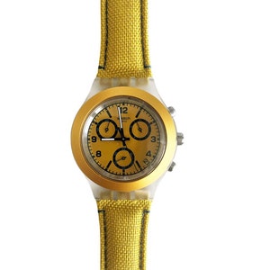 Swatch irony diaphane chrono on sale