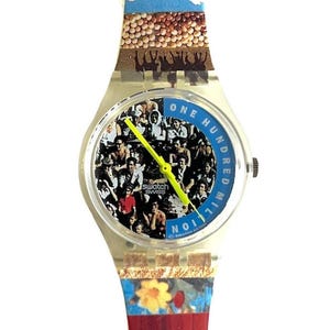 1992 Swatch Gent „The People“ GZ126 – ungetragener Neuzustand, neue Batterie, 34 mm, Originalverpackung