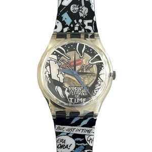 Vintage 1998 Swatch Gent FURTO GK265 - 100% mint and unworn - new battery installed - 34mm diameter