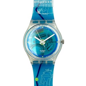 1999 Swatch Access MONTE DAL LUA SKK113 - new in box vintage 90s Swatch watch
