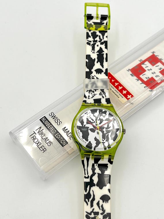 1991 Swatch Gent FLAECK GZ117 - Unworn Mint Condition  display picture 3