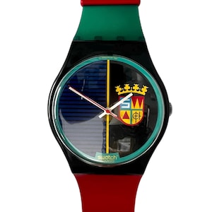 Maxi Swatch Watch Wall Clock - Etsy