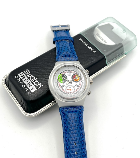 1996 Swatch Irony Chrono ALL OVER YCS1002 - Unworn Mint Vintage