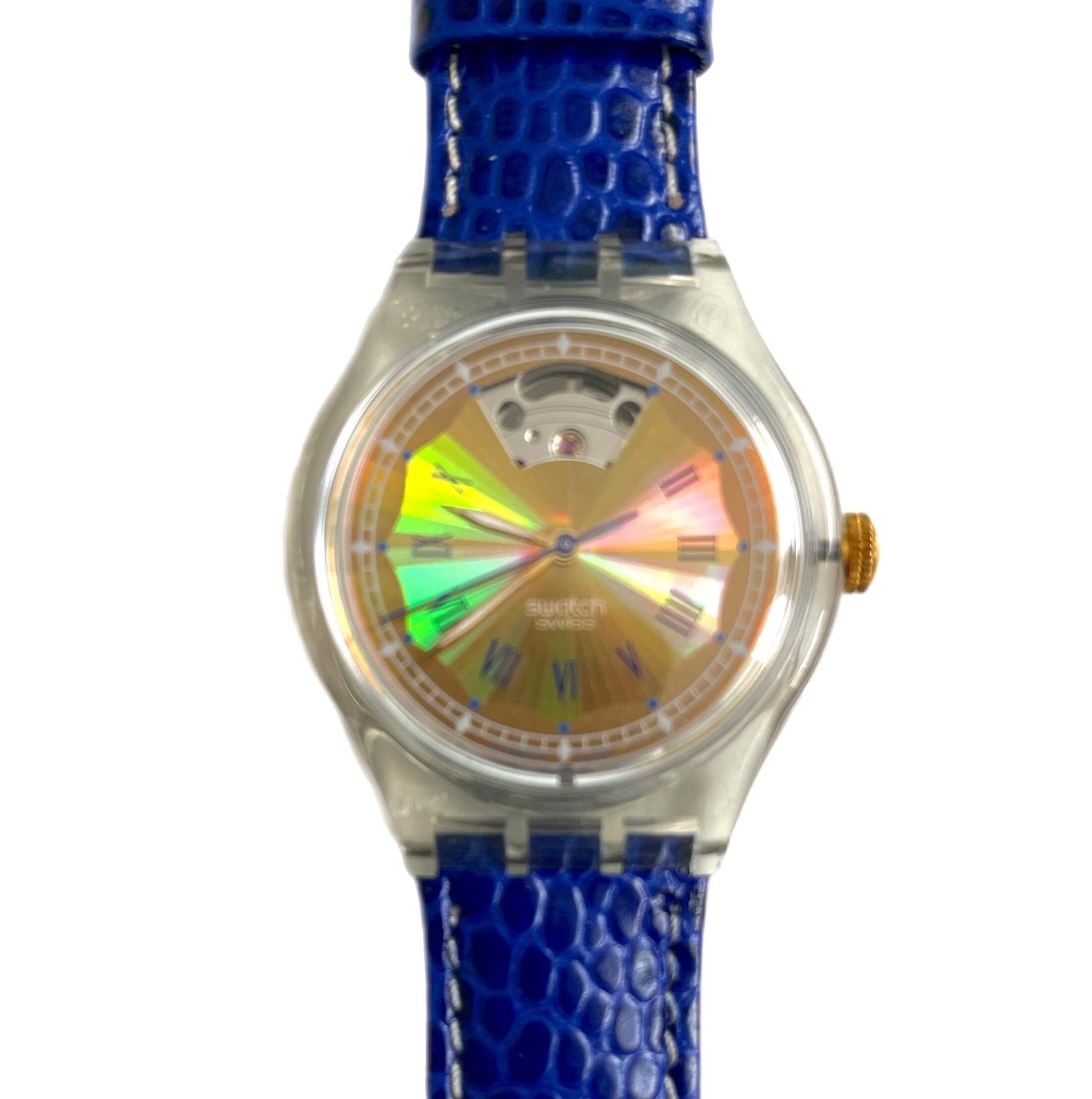 【待望★】 Vintage 1994 Mint Unworn - EISMEER SAK112 Automatic Swatch 時計