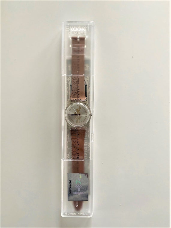 NEW : very rare - Swatch GZ150 Olympic Bronze Med… - image 6