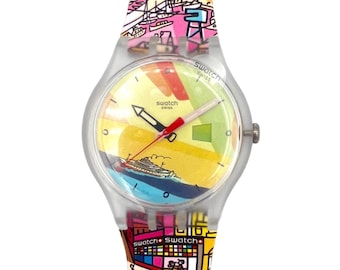 Swatch New Gent BARCELONA Destination Art Special GRANCELONA SO29Z708 - 41mm - nuovo nella confezione