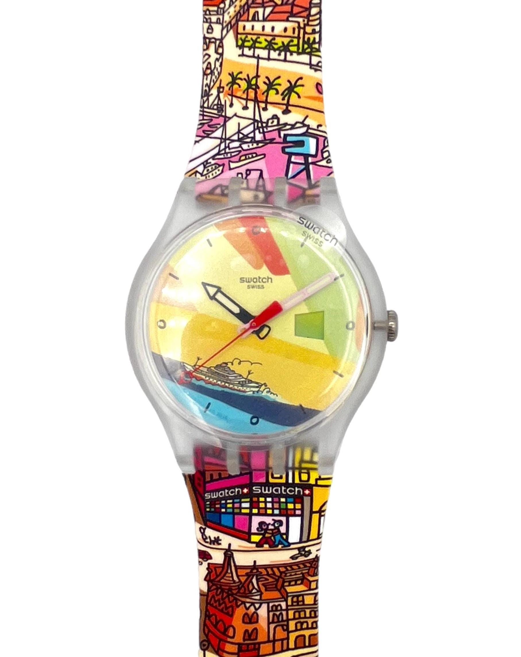 Swatch maxi wall clock - Etsy 日本