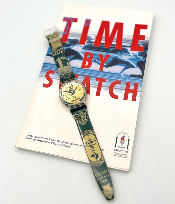 レア！スウォッチ　オリンピックモデル スイスにて購入 レア オリンピック100年記念モデル swatch