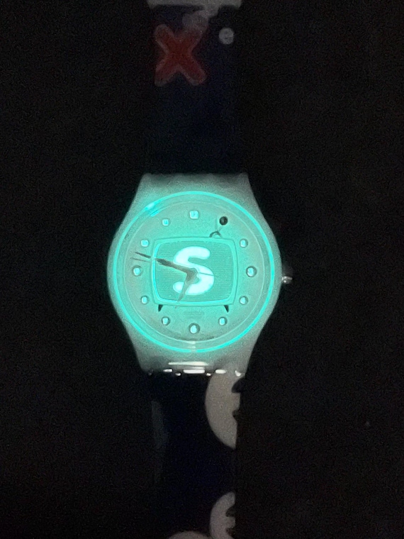 Swatch Watch - GW902 - YOUR CINEMA Vintage 1999 Swatch Gent Loomi Your Kino GW902 - Unworn Mint  main image 4