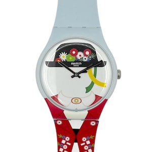 Swatch YODLE Swissness SUOL103 - Modelo nuevo para caballero de 41 mm más grande - nuevo en caja