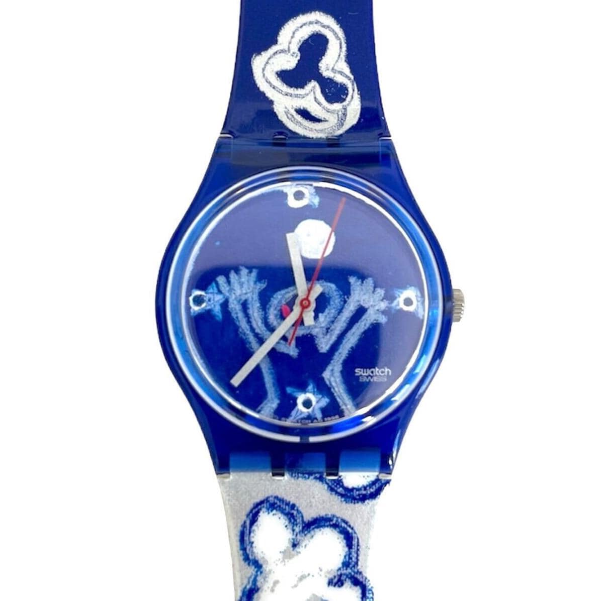 美品！SWATCH スウォッチ　ニュービーチ　トリコロール　ヴィンテージ　腕時計 Amazon.co.jp: [スウォッチ] 腕時計 BOURGEOIS'S SPIRALS