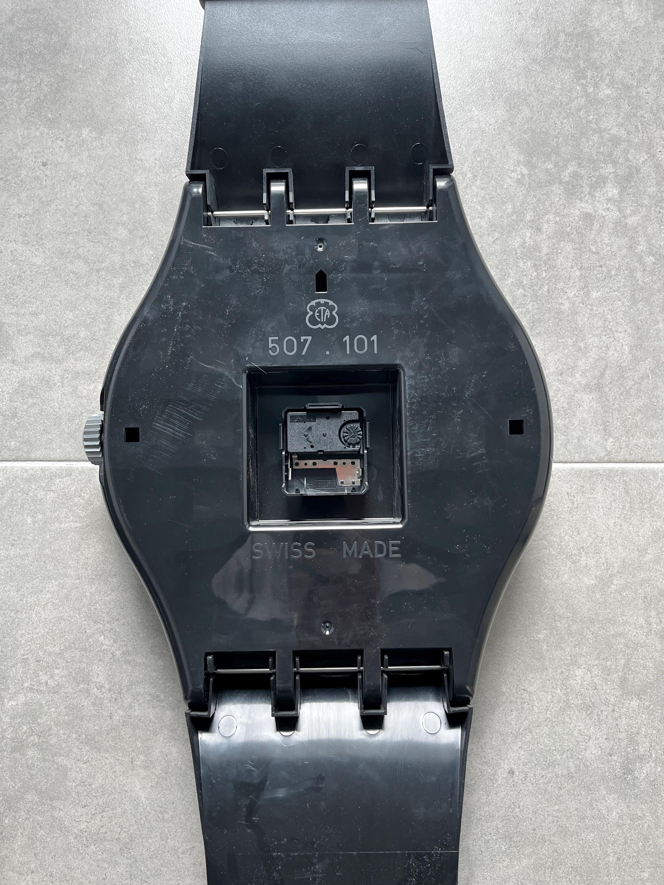 Swatch Maxi Wall Clock VULCANO MGB114 From 1987 - Perfect