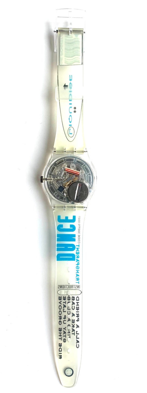 Vintage 1995 Swatch Gent ICE DANCE GK201 - Unworn Mint Vintage 1995 Swatch Gent ICE DANCE GK201 - Unworn Mint