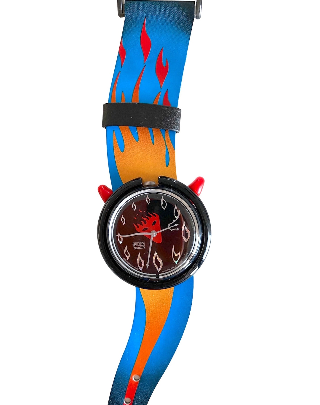 限定ケース付き激レア94年 POP Swatch DEVIL HOT Stuff