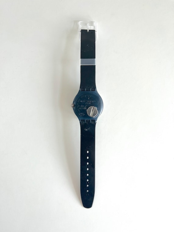 Vintage Swatch Scuba 200 DEUTSCHE BANK (black Gondola) SDM100C