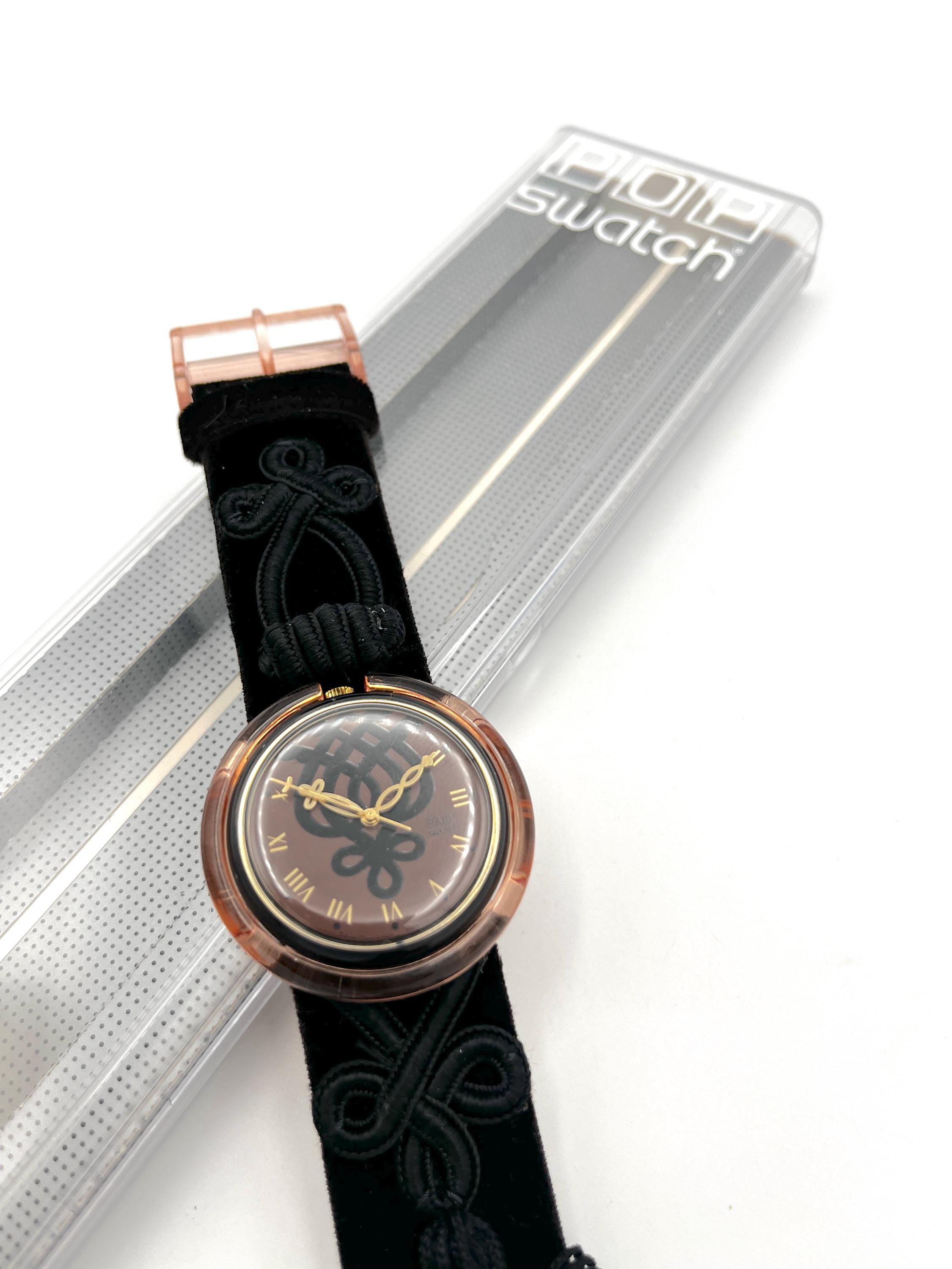 ブランド腕時計 レトロ Midi Pop Swatch PMB102 ポップスウォッチ 