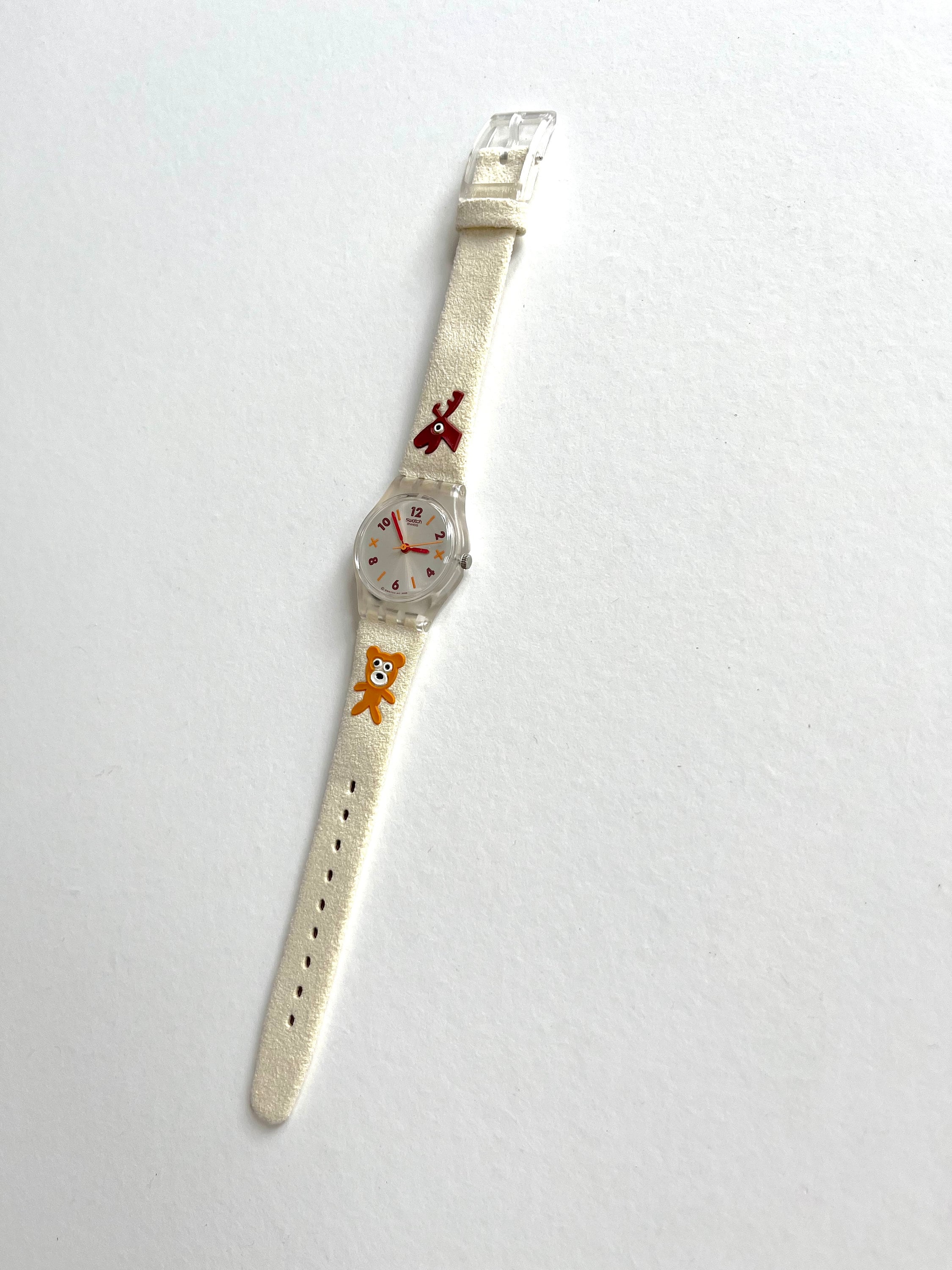 Neu im Karton, Vintage Swatch Lady COSY BUT NOZY LK275