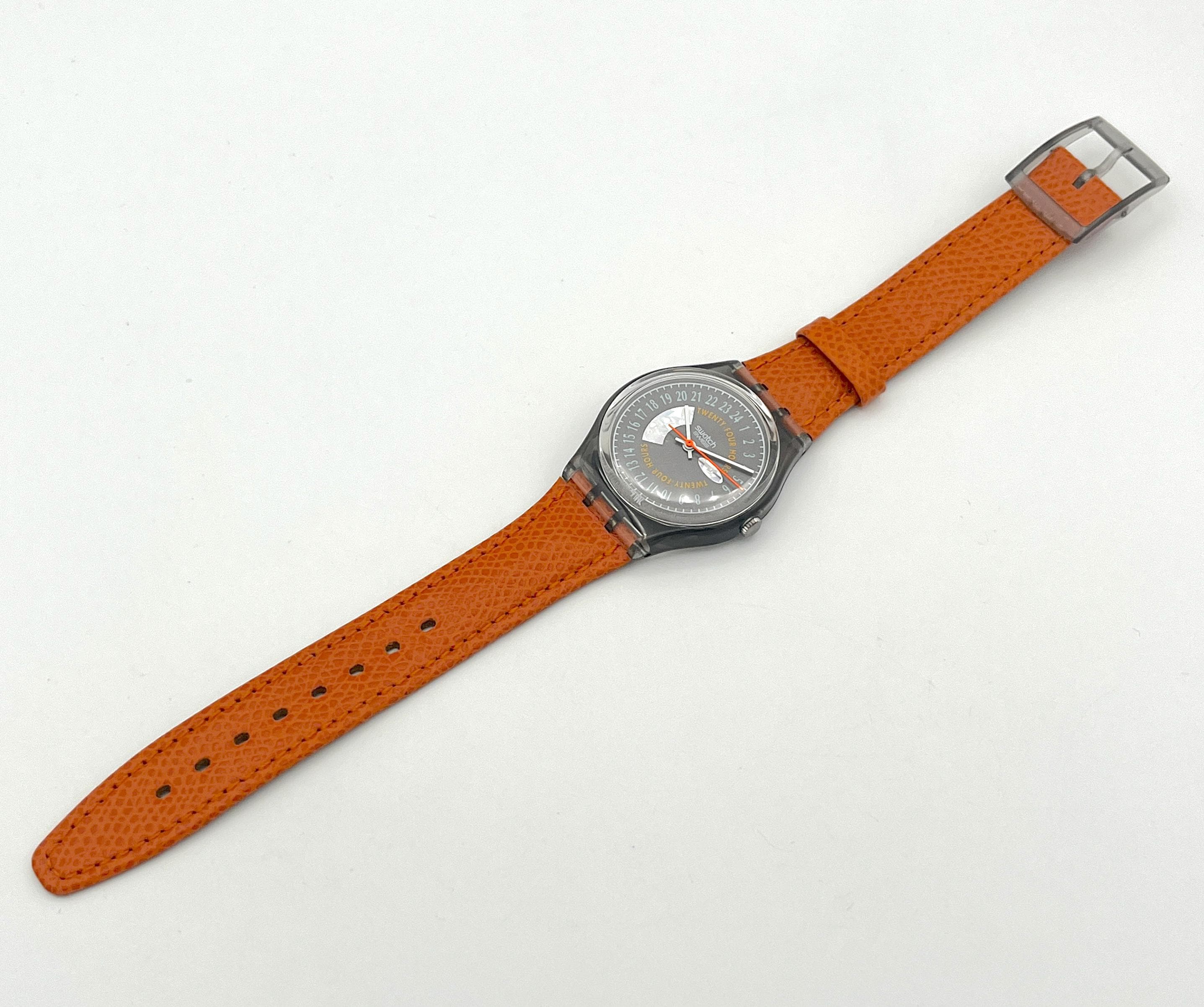 1993 Swatch Gent 24H ROCKING GM117 - Rare Swatch Watch With  display picture 1