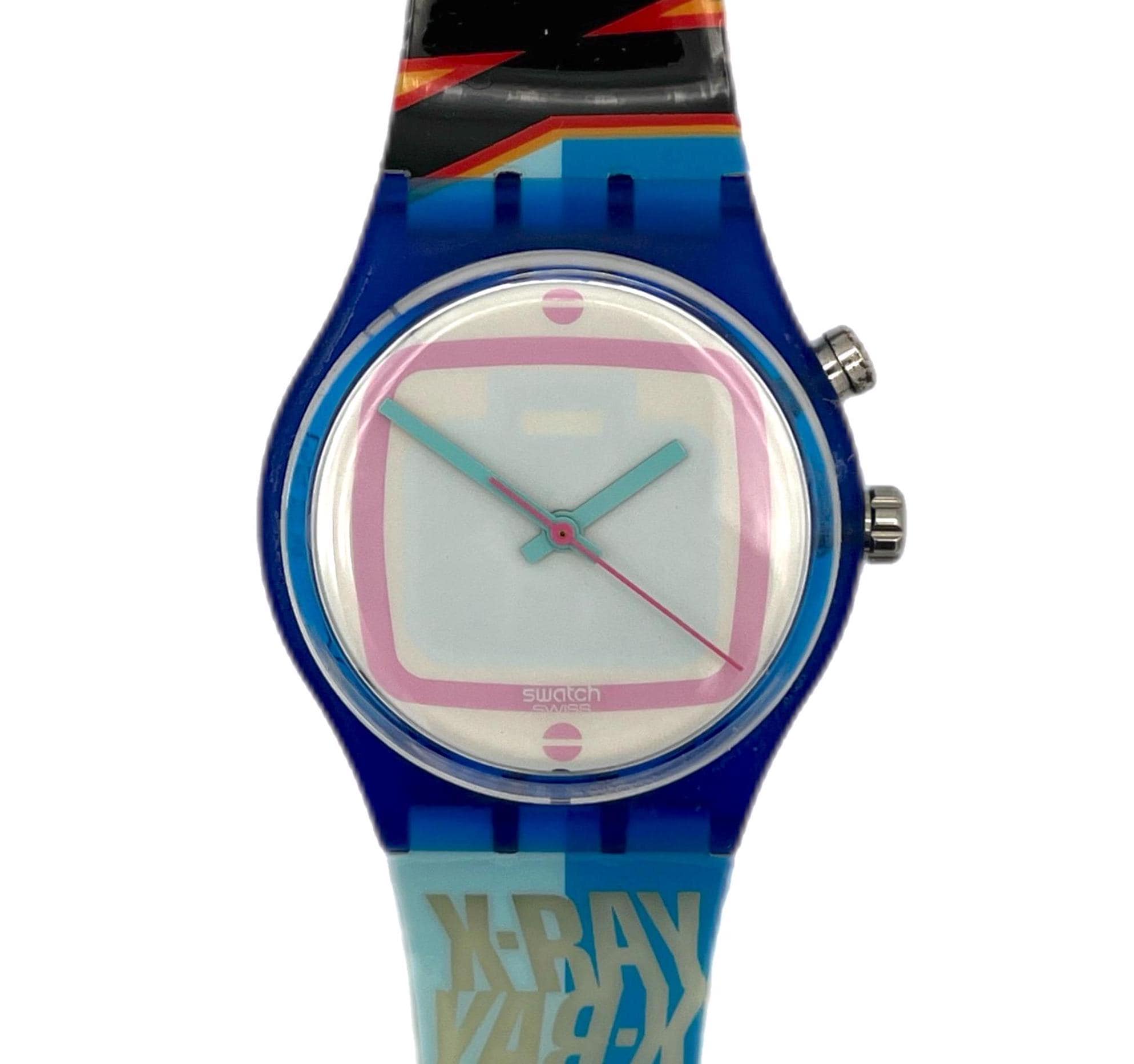 時計 Swatch Vintage 1997 Swatch Gent Loomi X-RAY GN902 - Unworn Mint Running