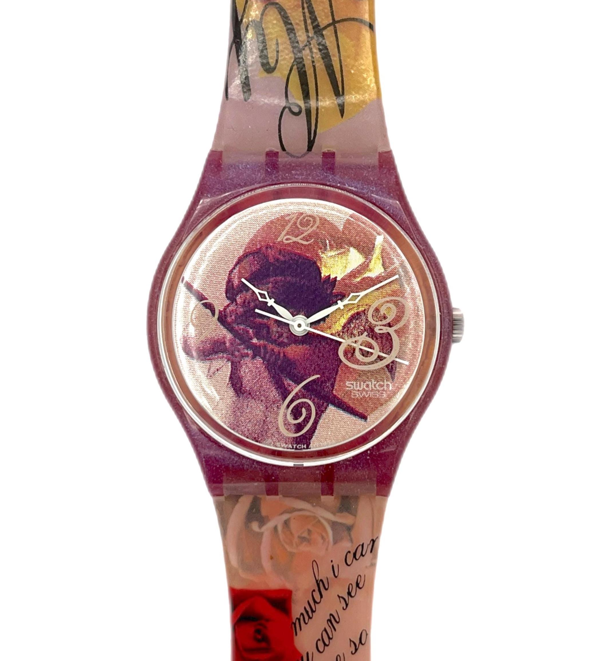 Heart Swatch Watch - Etsy display picture 1
