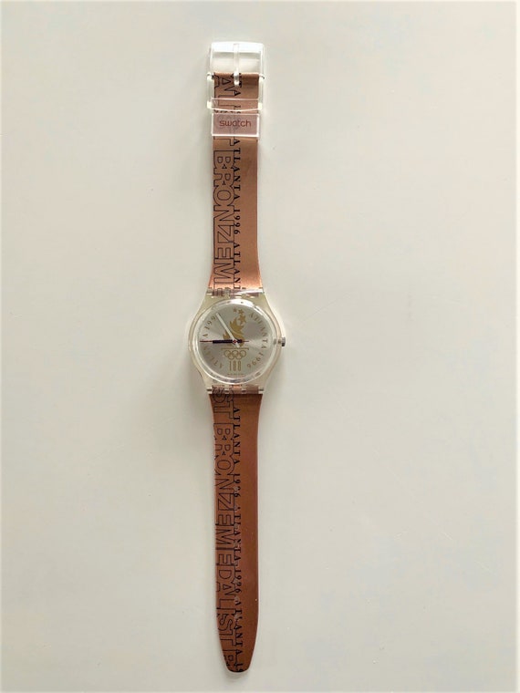 NEW : very rare - Swatch GZ150 Olympic Bronze Med… - image 4