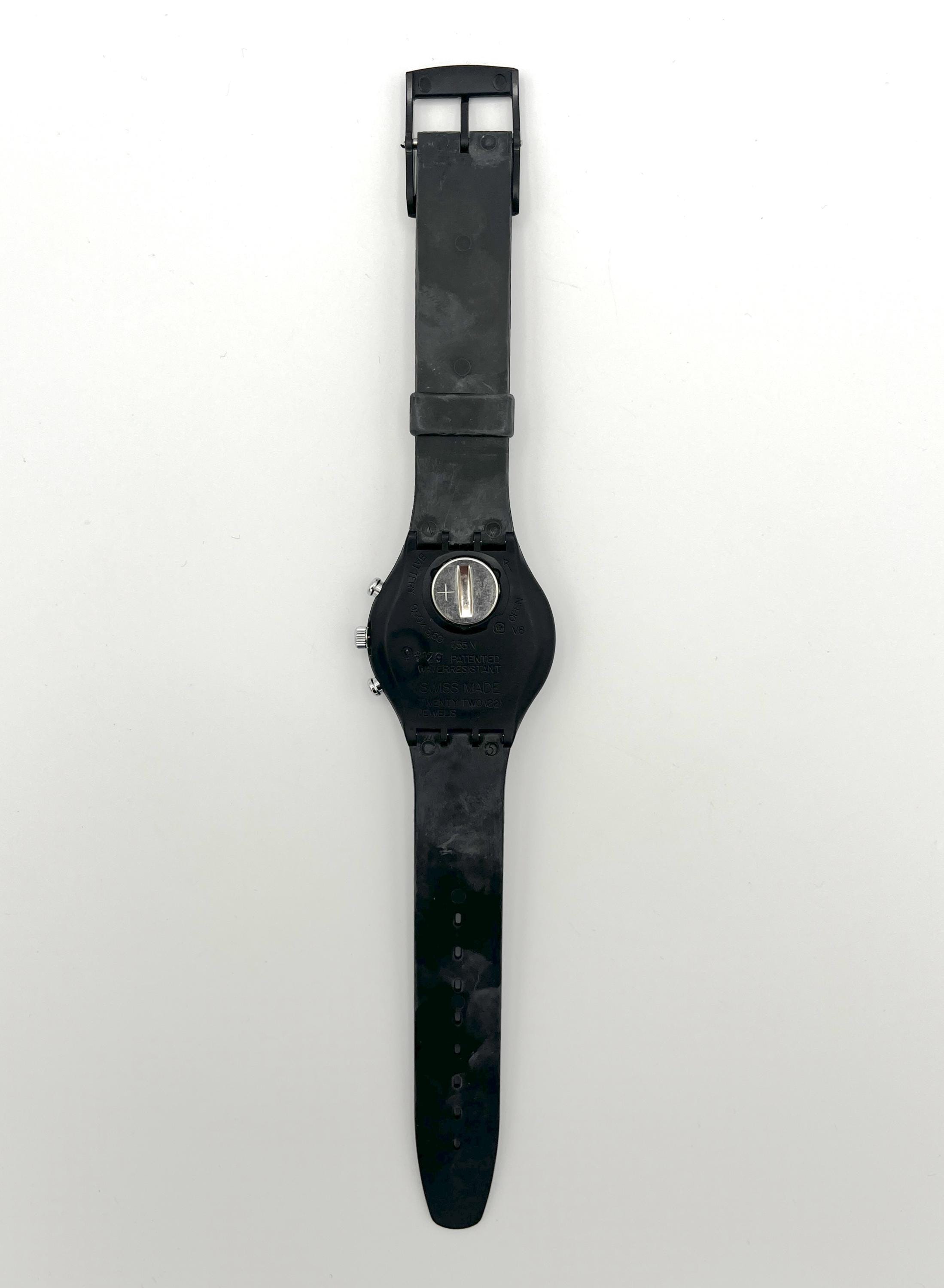 1991 Swatch Chrono BLACK FRIDAY SCB100 - Unworn Mint Condition