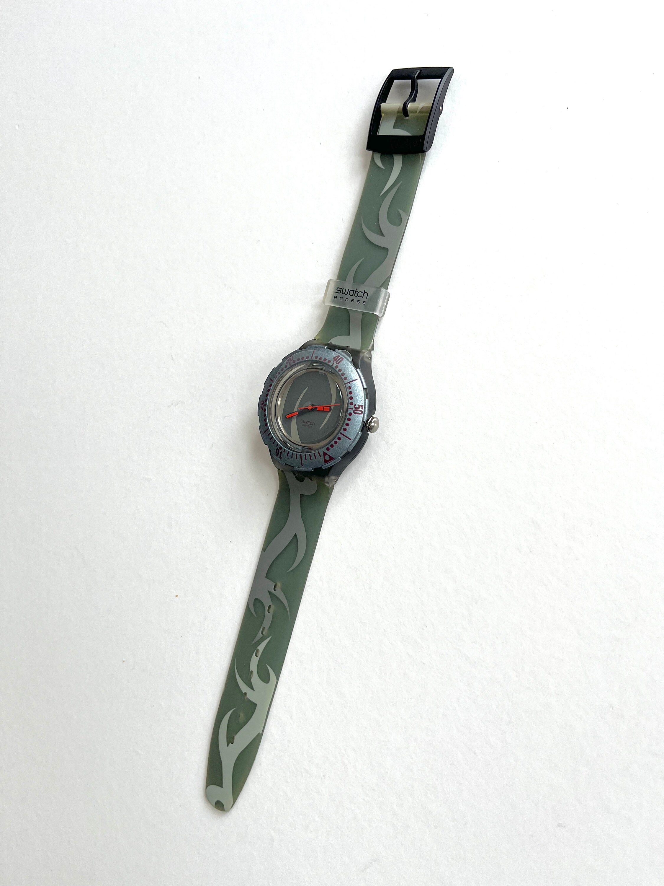 Vintage 1999 Swatch Scuba 200 Access SWITCH MC TWIST SHM100