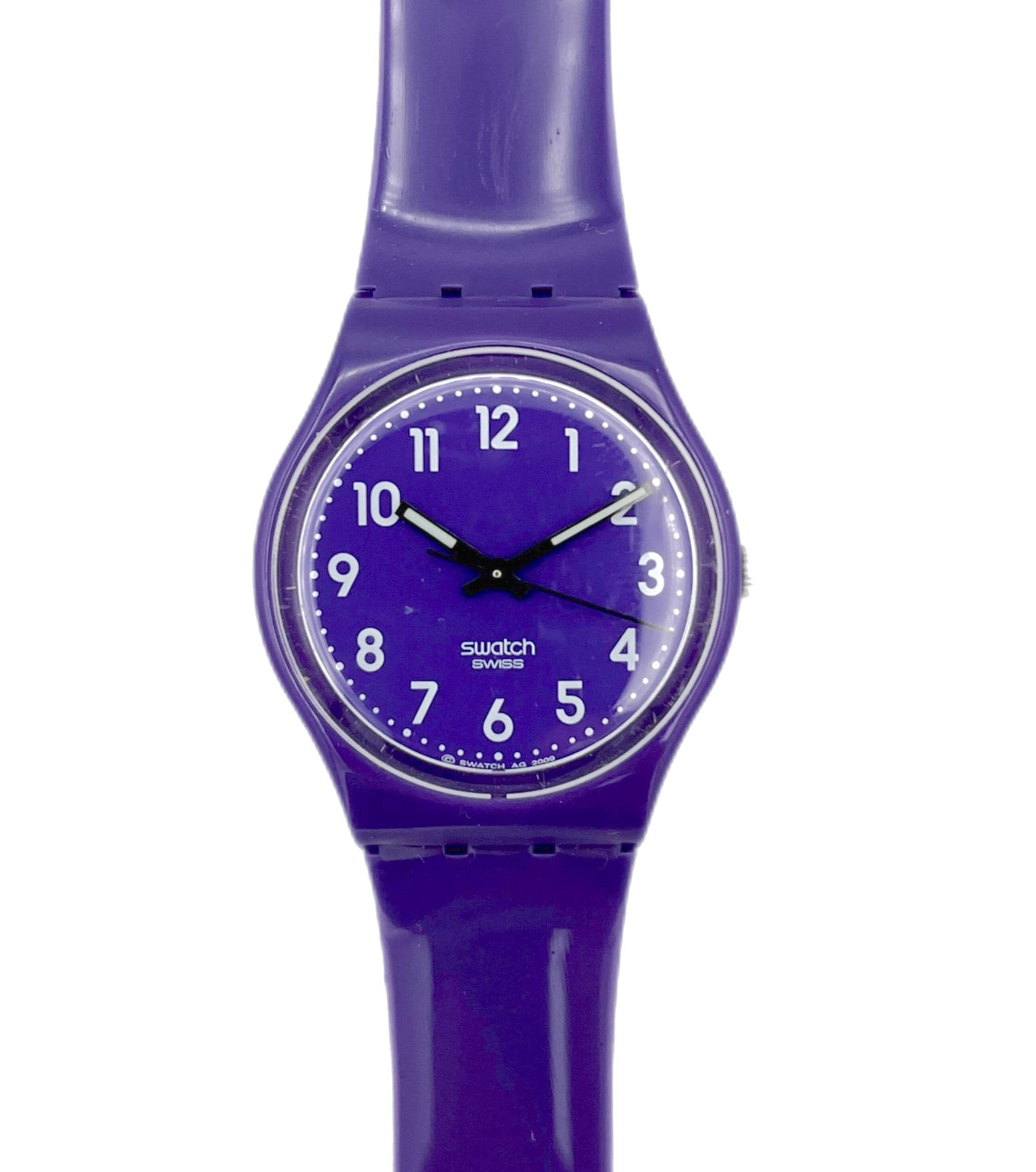 Swatch Watch - GV121 - CALLICARPA Swatch Watch 2009 Callicarpa Vichy GV121 34mm Purple Swiss  main image 4