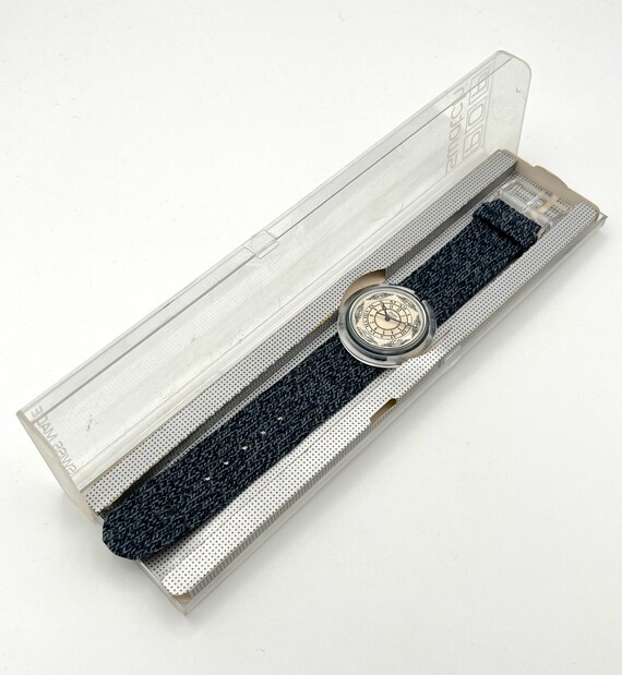 1995 Midi Pop Swatch WARM UP PMN104 - Vintage New Old Stock  display picture 1