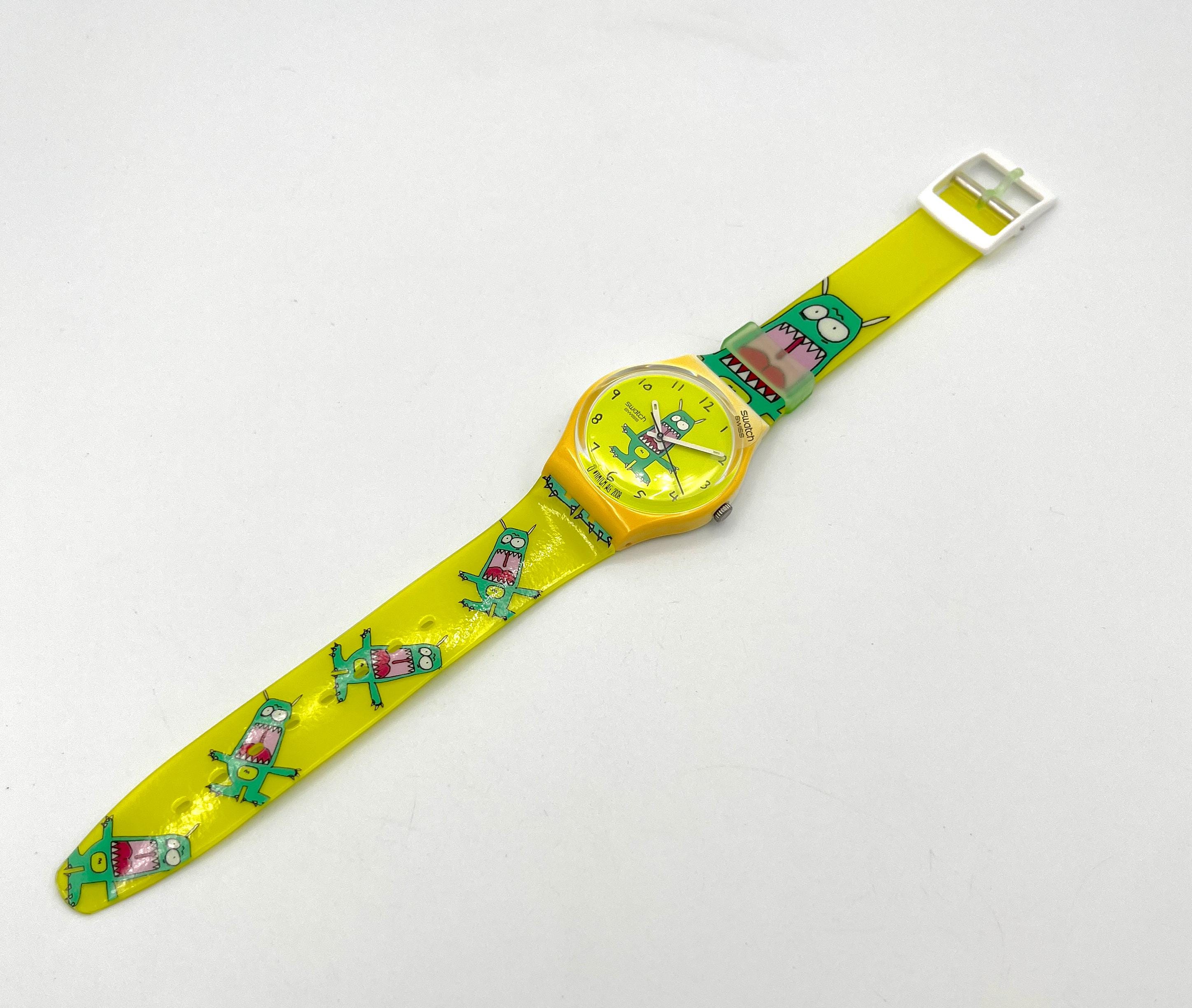 Swatch Watch GERMAHOLIC GW149 Gent Vtg 2009 Matthew Langille Excellent Condition Vintage Swatch Gent GERMAHOLIC GW149 - New in Box - Unworn  main image 3